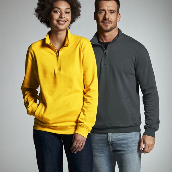 Cotttover Half Zip Unisex(GOTS) Thumbnail