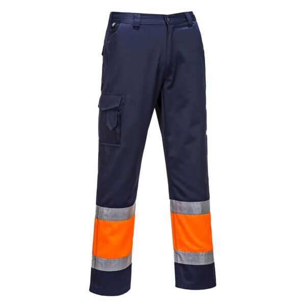 L049 - Hi-Vis Lightweight Contrast Class 1 Service Trousers Thumbnail